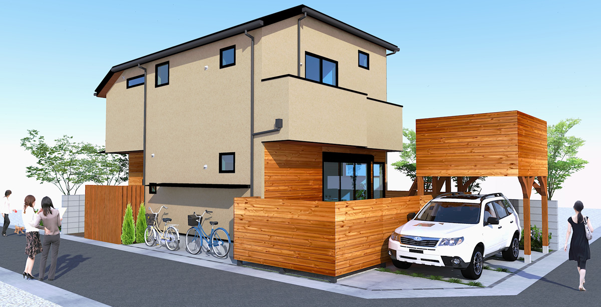 家の内外に「楽しい舞台!」がある家 | 建築設計ブログ | 自然素材の新築・注文住宅 TAU設計工房